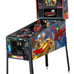 Dungeons & Dragons premium edition pinball machine cabinet
