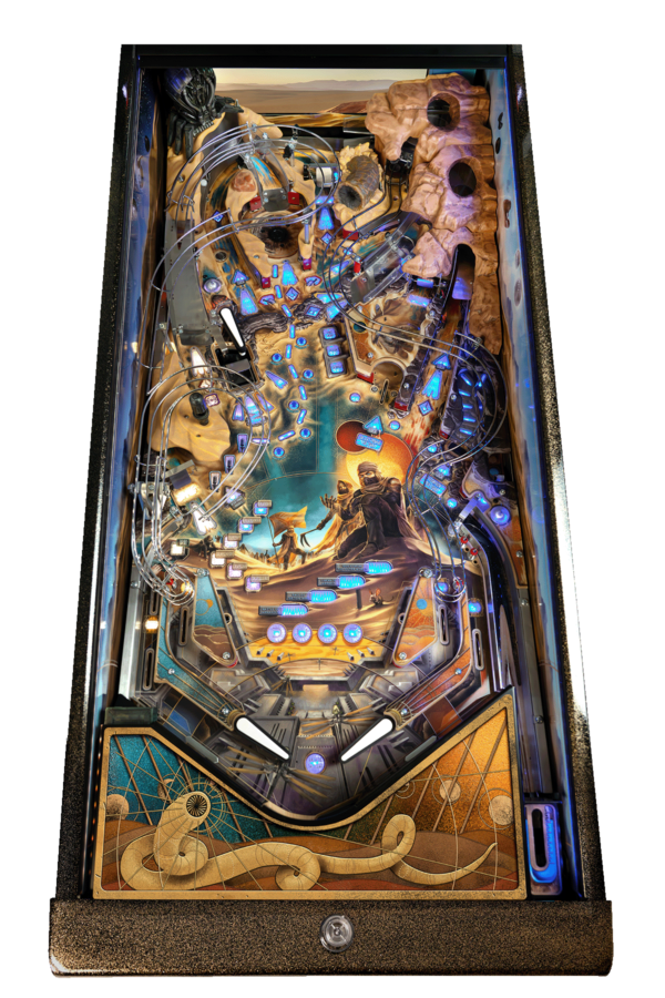Dune pinball machine playfield